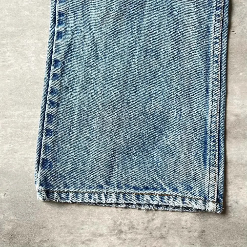 Vintage Levi's 517 Orange Tab Light Wash Denim Jeans Fit (36x29)
